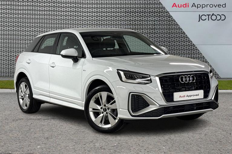 Used 2026 AUDI Q2 S line 30 TFSI 116 PS 6-speed 5 Door Glacier White at JCT600