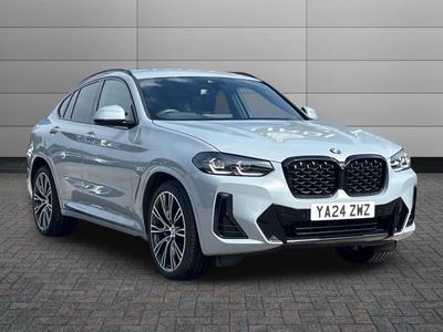 Used 2024 BMW X4 2.0 20d MHT M Sport Auto xDrive Euro 6 (s/s) 5dr at Sinclair Direct