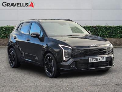 Used 2026 Kia SPORTAGE 1.6 T-GDi GT-Line SUV 5dr Petrol Manual Euro 6 (s/s) (147 bhp) PHANTOM BLACK at Gravells