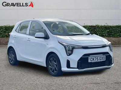 Used 2025 Kia PICANTO 1.0 Pure Hatchback 5dr Petrol AMT Euro 6 (s/s) (67 bhp) White at Gravells
