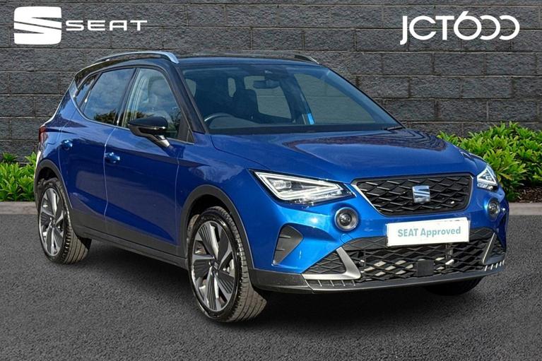 Used 2024 SEAT Arona 1.0 TSI FR Sport SUV 5dr Petrol DSG Euro 6 (s/s) (115 ps) Blue at JCT600