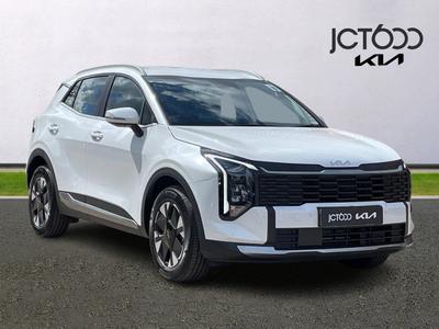 Used 2025 Kia Sportage 1.6 T-GDi HEV PURE Fusion White at Kia Motors UK