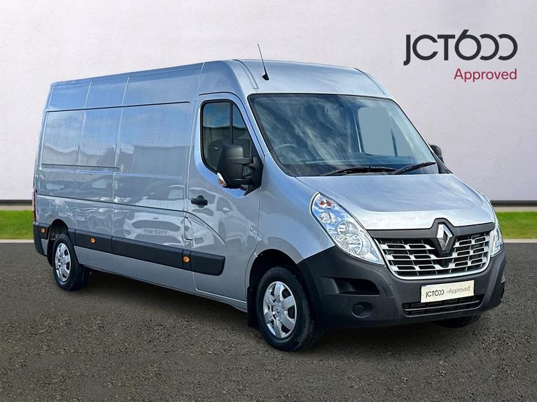 Used 2019 RENAULT Master 2.3 dCi 35 Business+ Panel Van 5dr Diesel Manual FWD LWB Medium Roof Euro 6 (130 ps) Grey at JCT600