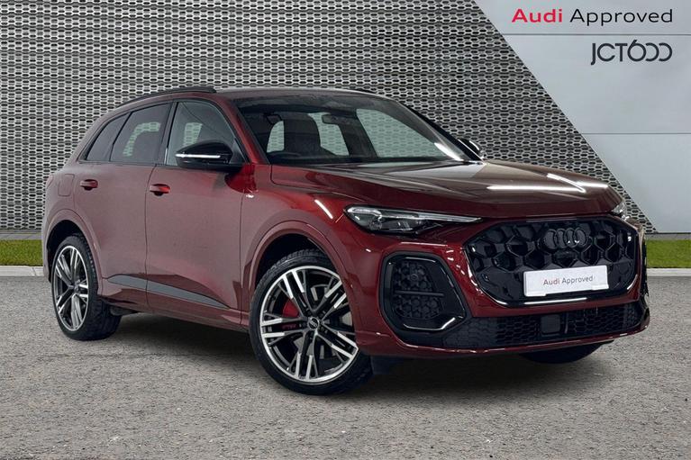 Used 2026 AUDI Q5 2.0 TDI Edition 1 SUV 5dr Diesel S Tronic quattro Euro 6 (s/s) (204 ps) Red at JCT600