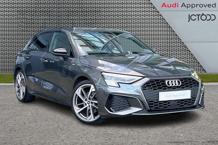 Used 2021 AUDI A3 1.5 TFSI 35 Edition 1 Sportback 5dr Petrol S Tronic Euro 6 (s/s) (150 ps) Grey at JCT600