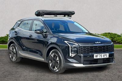 Used 2025 Kia Sportage 1.6 T-GDi MT PURE Phantom Black at Kia Motors UK
