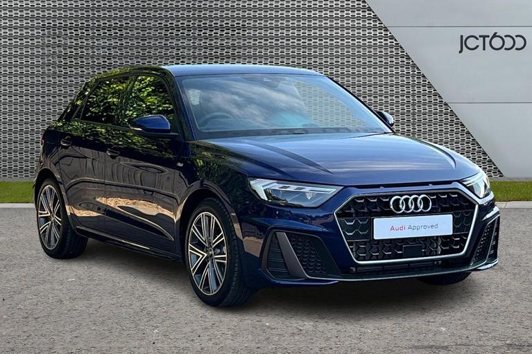 Used 2024 Audi A1 Sportback S line 30 TFSI 116 PS 6-speed Navarra Blue at JCT600