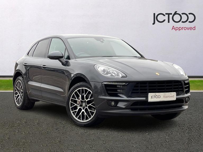 Used 2017 PORSCHE Macan 3.0 TD V6 S SUV 5dr Diesel PDK 4WD Euro 6 (s/s) (258 ps) Grey at JCT600