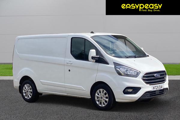 Used 2021 FORD TRANSIT CUSTOM  320 L1  FWD 2.0 EcoBlue 185ps Low Roof D/Cab Limited Van Auto at easypeasy