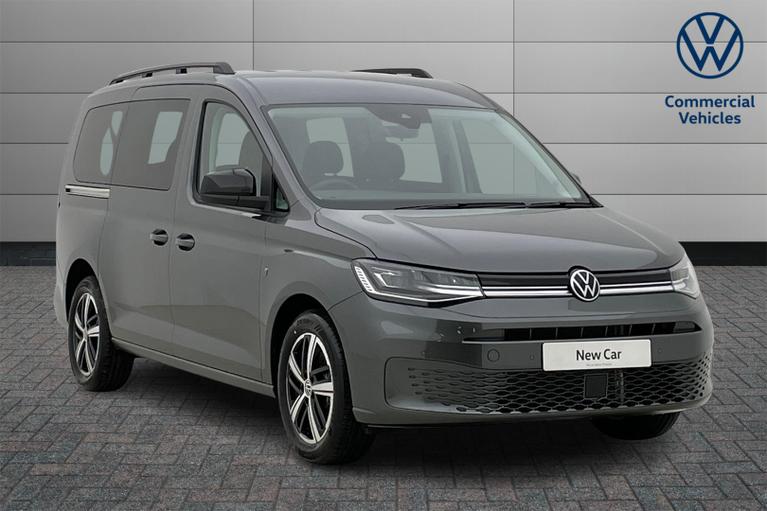 Used 1900 VOLKSWAGEN Caddy Maxi C20 Life Maxi 122 PS 2.0 TDI DSG Indium Grey Metallic at JCT600