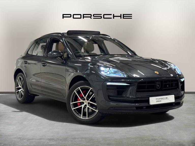 Used 2022 PORSCHE Macan 2.9T V6 S SUV 5dr Petrol PDK 4WD Euro 6 (s/s) (380 ps) Grey at JCT600