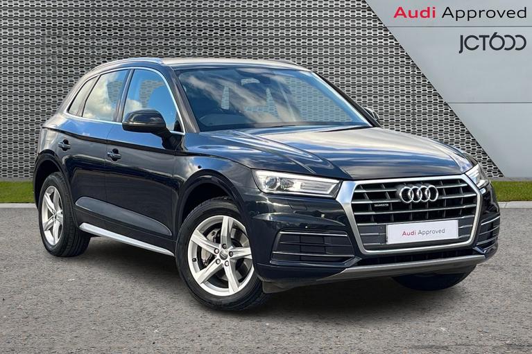 Used 2017 Audi Q5 2.0 TDI Sport SUV 5dr Diesel S Tronic quattro Euro 6 (s/s) (190 ps) Blue at JCT600