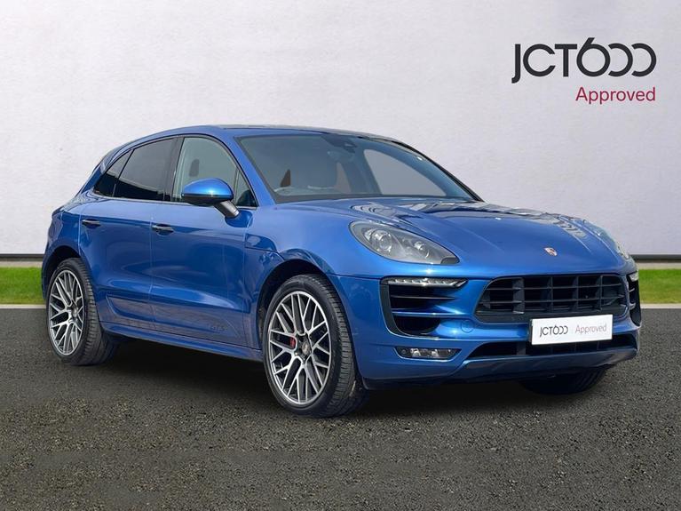 Used 2018 PORSCHE Macan 3.0T V6 GTS SUV 5dr Petrol PDK 4WD Euro 6 (s/s) (360 ps) Blue at JCT600