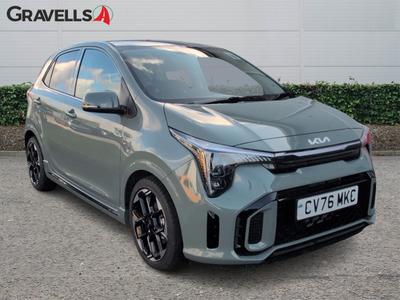Used 2026 Kia PICANTO 1.0 GT-Line Hatchback 5dr Petrol Manual Euro 6 (s/s) (67 bhp) ADVENTUROUS GREEN at Gravells