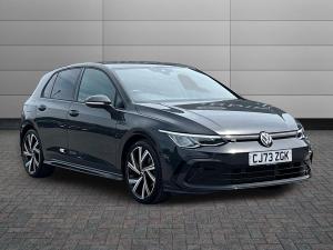 Used 2024 Volkswagen Golf 1.5 eTSI MHEV R-Line Hatchback 5dr Petrol Hybrid DSG Euro 6 (s/s) (150 ps) Grey at Sinclair Direct
