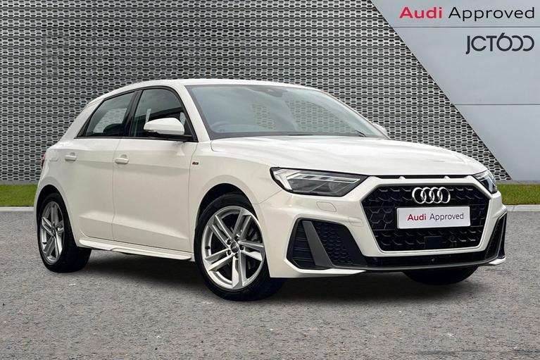 Used 2020 AUDI A1 1.0 TFSI 30 S line Sportback 5dr Petrol Manual Euro 6 (s/s) (116 ps) White at JCT600