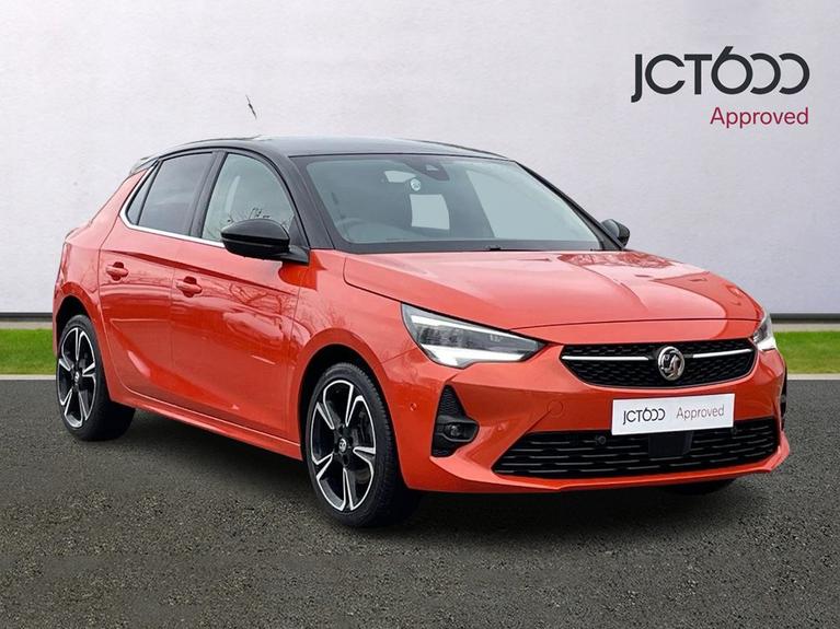 Used 2022 Vauxhall Corsa 1.2 Turbo Ultimate Hatchback 5dr Petrol Auto Euro 6 (s/s) (130 ps) Orange at JCT600