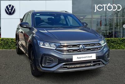 2022 VOLKSWAGEN T-Roc 1.5 TSI R-Line SUV 5dr Petrol Manual Euro 6 (s/s) (150 ps) at JCT600