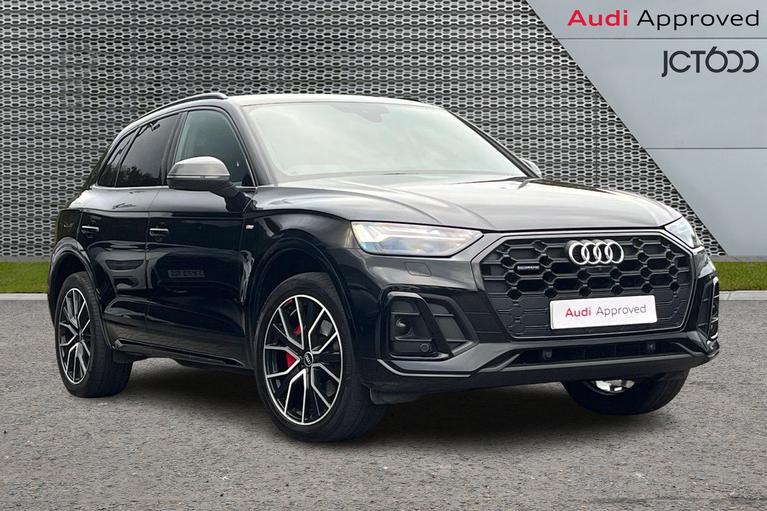 Used 2022 Audi Q5 2.0 TDI 40 Edition 1 SUV 5dr Diesel S Tronic quattro Euro 6 (s/s) (204 ps) Black at JCT600