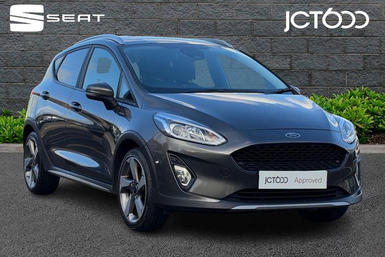 Used 2019 FORD Fiesta 1.0T EcoBoost GPF Active 1 Hatchback 5dr Petrol Manual (100 ps) Magnetic Grey Metallic at JCT600