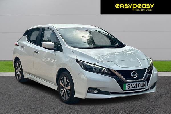 Used 2021 Nissan LEAF 110kW Acenta 40kWh 5dr Auto [6.6kw Charger] at easypeasy