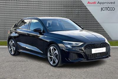 2023 Audi A3 1.5 TFSI 35 Black Edition Sportback 5dr Petrol S Tronic Euro 6 (s/s) (150 ps) at JCT600