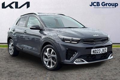 Used 2023 Kia Stonic 1.0 T-GDi ISG 48V GT-LINE S Storm Grey with Black Roof at Kia Motors UK