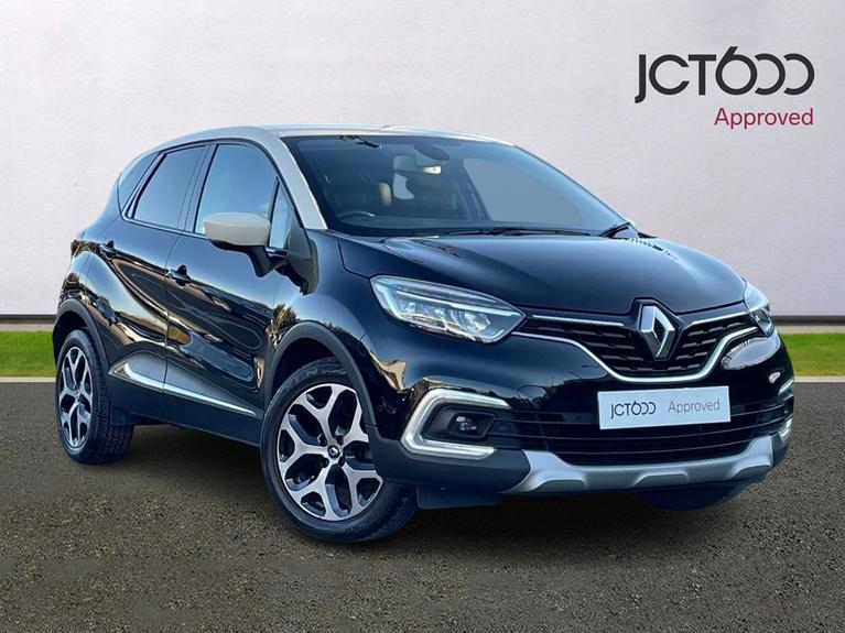 Used 2019 RENAULT Captur 0.9 TCe ENERGY GT Line SUV 5dr Petrol Manual Euro 6 (s/s) (90 ps) Black at JCT600