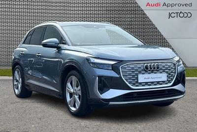 2023 AUDI Q4 E-Tron 40 S line SUV 5dr Electric Auto 82kWh (204 ps) at JCT600
