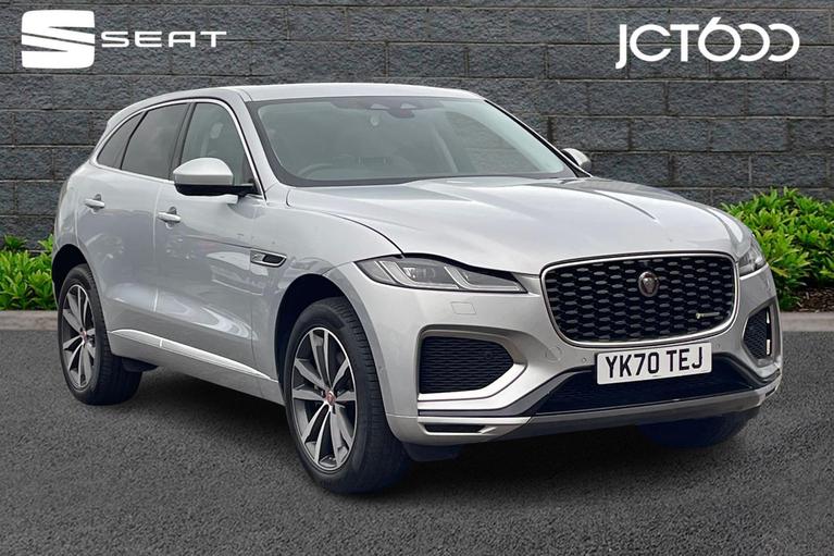 Used 2021 JAGUAR F-Pace 2.0 D200 MHEV R-Dynamic SE SUV 5dr Diesel Auto AWD Euro 6 (s/s) (204 ps) Silver at JCT600