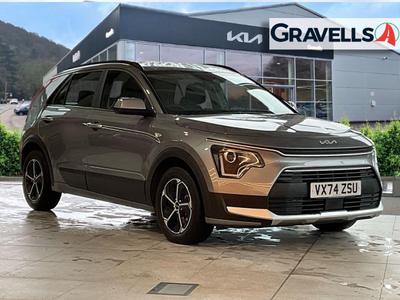 Used 2024 Kia NIRO 1.6h GDi 2 SUV 5dr Petrol Hybrid DCT Euro 6 (s/s) (127 bhp) Grey at Gravells