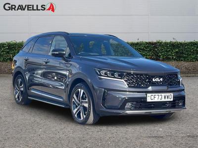 Used 2023 Kia SORENTO 1.6 h T-GDi Edition SUV 5dr Petrol Hybrid Auto AWD Euro 6 (s/s) (226 bhp) graphite at Gravells