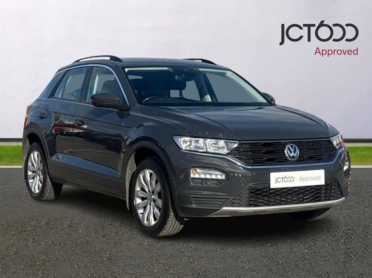 Used 2019 VOLKSWAGEN T-Roc 1.0 TSI GPF SE SUV 5dr Petrol Manual Euro 6 (s/s) (115 ps) Grey at JCT600