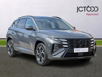 2024 HYUNDAI Tucson 1.6 T-GDi N Line S SUV 5dr Petrol Hybrid Auto Euro 6 (s/s) (215 ps) at JCT600