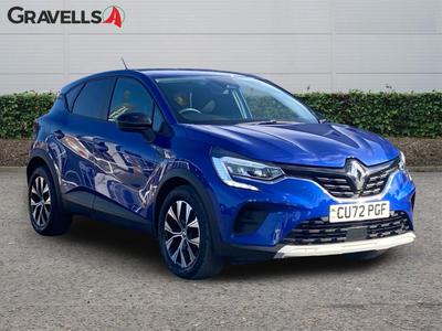 Used 2022 Renault CAPTUR 1.0 TCe evolution SUV 5dr Petrol Manual Euro 6 (s/s) (90 ps) Iron Blue at Gravells