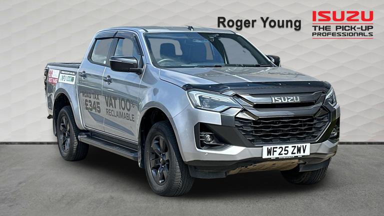 Used 2025 Isuzu D-Max 1.9 TD V-Cross Pickup Double Cab Silver at Roger Young