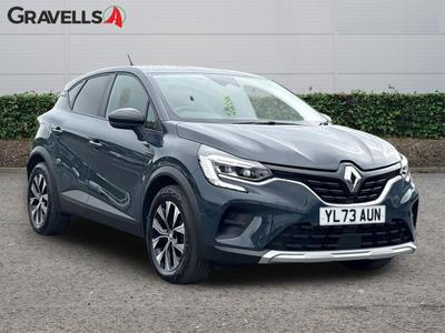 Used 2023 Renault CAPTUR 1.6 E-TECH evolution SUV 5dr Petrol Hybrid Auto Euro 6 (s/s) (145 ps) Blue at Gravells