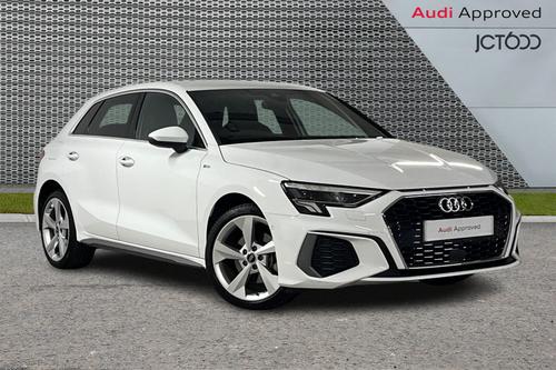 AUDI A3 1.4 TFSIe 40 S line Sportback 5dr Petrol Plug-in Hybrid S Tronic Euro 6 (s/s) 13kWh (204 ps)
