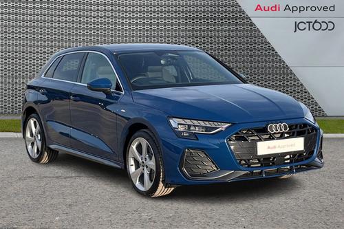 AUDI A3 1.5 TFSIe S line Sportback 5dr Petrol Plug-in Hybrid S Tronic Euro 6 (s/s) 17.9kWh (204 ps)