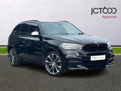 2017 BMW X5 3.0 M50d SUV 5dr Diesel Auto xDrive Euro 6 (s/s) (381 ps) at JCT600