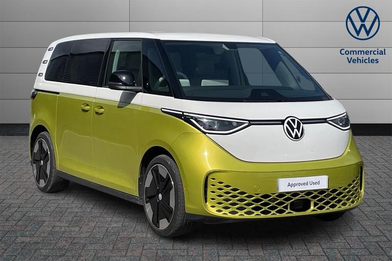 Used 2022 VOLKSWAGEN Id. Buzz Style Pro 204ps 77kwh Electric White and Yellow at JCT600