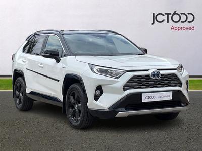2020 TOYOTA Rav4 2.5 VVT-h Dynamic SUV 5dr Petrol Hybrid CVT 4WD Euro 6 (s/s) (222 ps) at JCT600