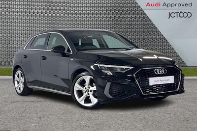 2023 AUDI A3 1.5 TFSI 35 S line Sportback 5dr Petrol S Tronic Euro 6 (s/s) (150 ps) at JCT600