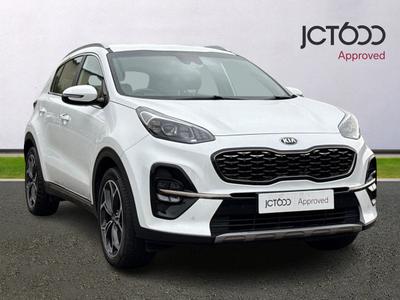 2020 KIA Sportage 1.6 CRDi EcoDynamics+ GT-Line SUV 5dr Diesel Hybrid DCT Euro 6 (s/s) (134 bhp) at JCT600