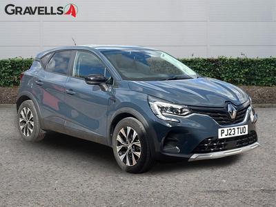 Used 2023 Renault CAPTUR 1.6 E-TECH evolution SUV 5dr Petrol Hybrid Auto Euro 6 (s/s) (145 ps) Blue at Gravells