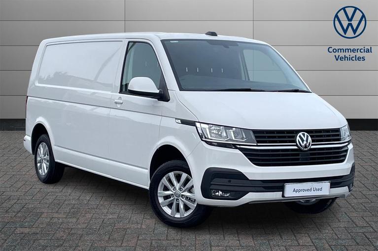 Used 2024 VOLKSWAGEN Transporter T28 Highline DSG LWB Euro 6 150ps *TAILGATE*REAR CAMERA* Candy White at JCT600