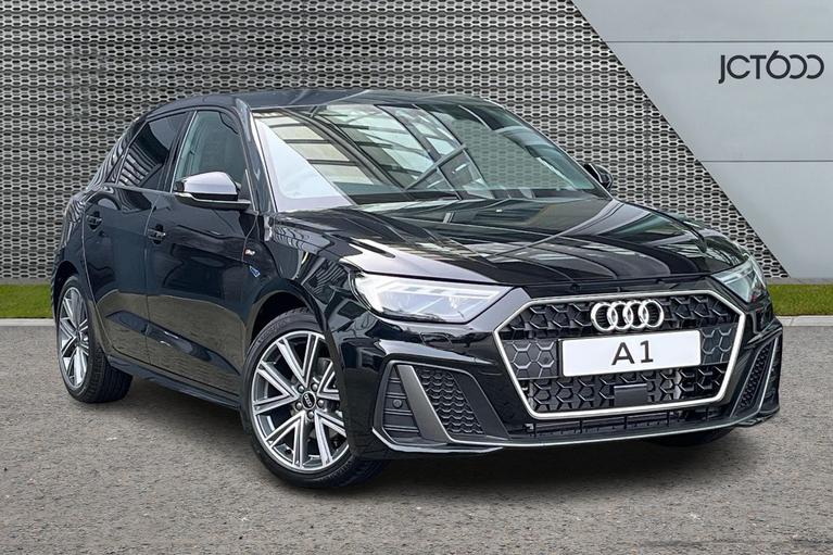 Used 1900 Audi A1 Audi A1 Sportback S line 30 TF Mythos black, metallic Manhattan grey, metallic at JCT600