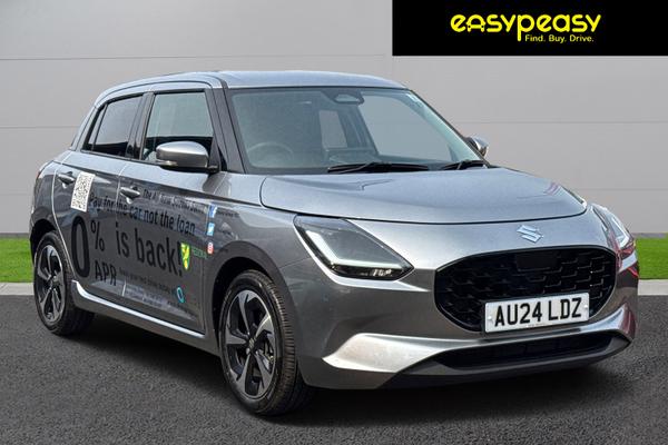 Used 2024 Suzuki SWIFT 1.2 Mild Hybrid Ultra 5dr ZNC - Premium Silver Metallic at easypeasy