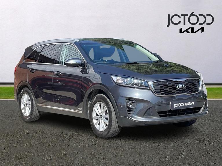 Used 2019 Kia Sorento 2.2 CRDi KX-1 SUV 5dr Diesel Manual AWD Euro 6 (s/s) (197 bhp) Grey at JCT600