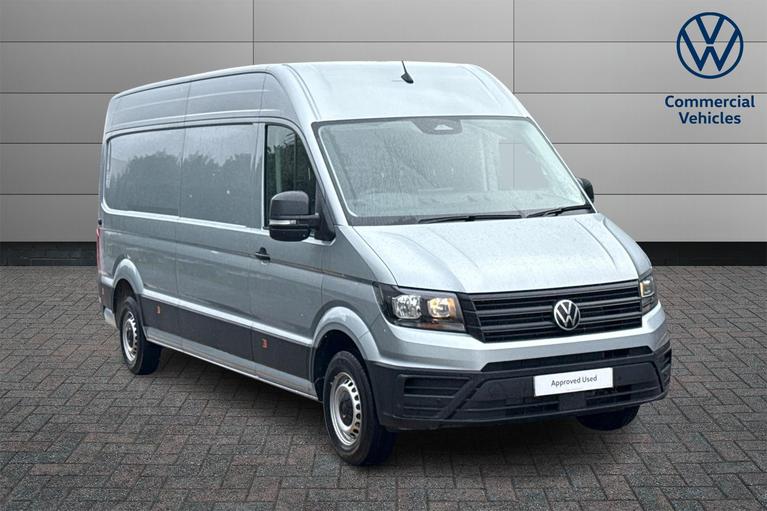 Used 2026 VOLKSWAGEN CRAFTER  CR35 LWB  FWD 2.0 TDI 140PS Commerce Plus High Roof Van Auto Oyster Silver at JCT600